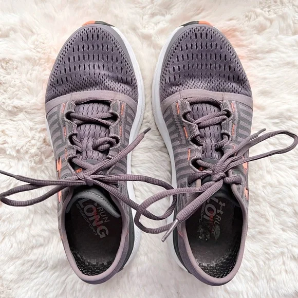 Moving Sale! NWOT Under Armour Speed Form Gemini 3 Purple Size 7.5 Women Running - Picture 3 of 10
